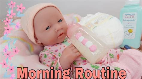 delightful dolls morning routine.